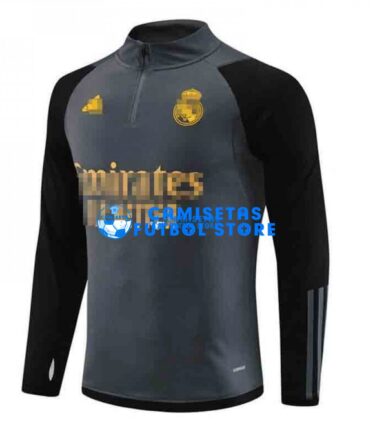 Sudadera de Entrenamiento Real Madrid 2023/2024 Gris Oscuro