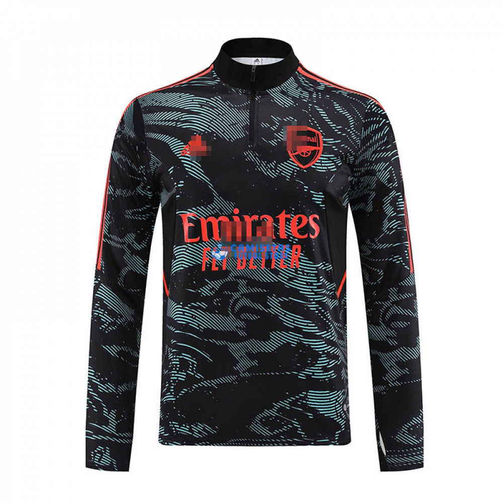 Sudadera De Entrenamiento Arsenal 2022/2023 Negro/Azul