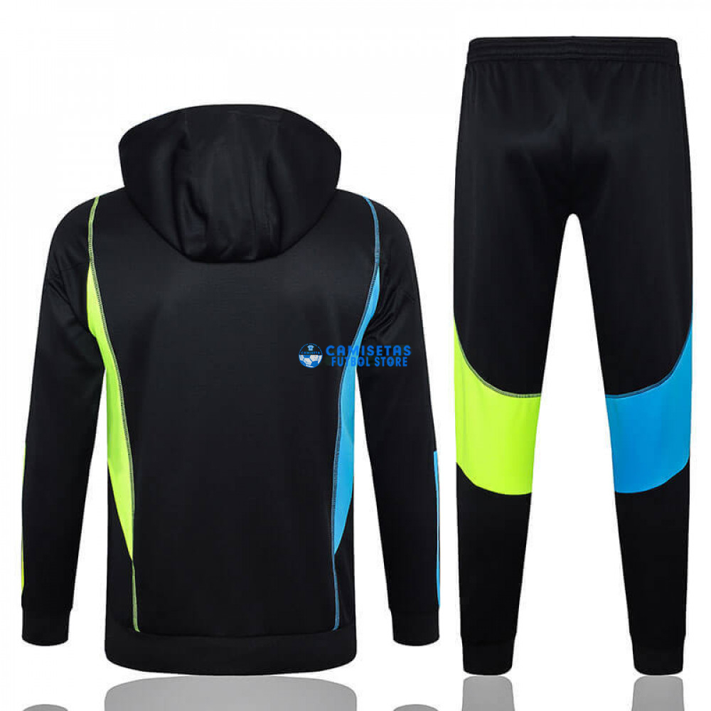 Sudadera De Entrenamiento Arsenal 2023/2024 Con Capucha Niño Kit Negro - Imagen 2