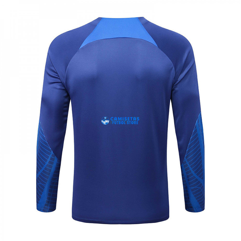 Sudadera de Entrenamiento Holanda 2022 Azul Oscuro - Imagen 2