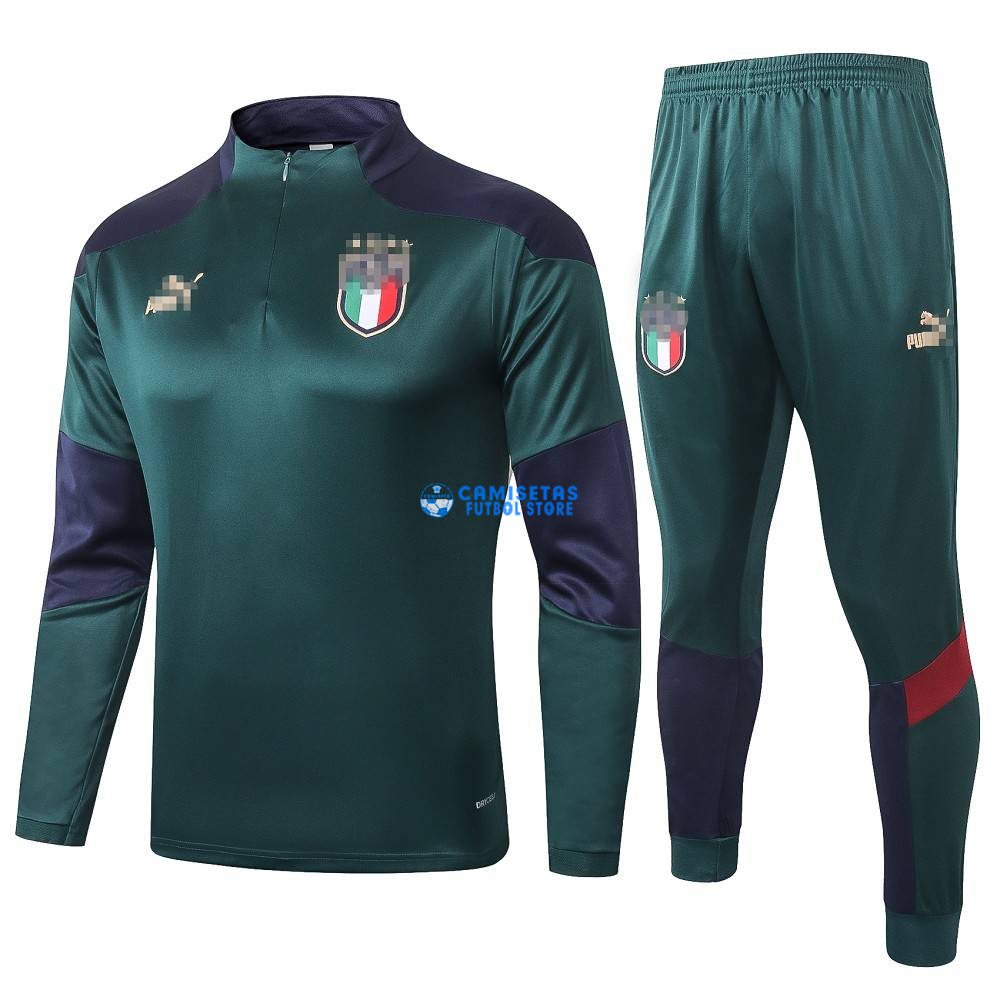 Sudadera kit Italia 2020 Verde