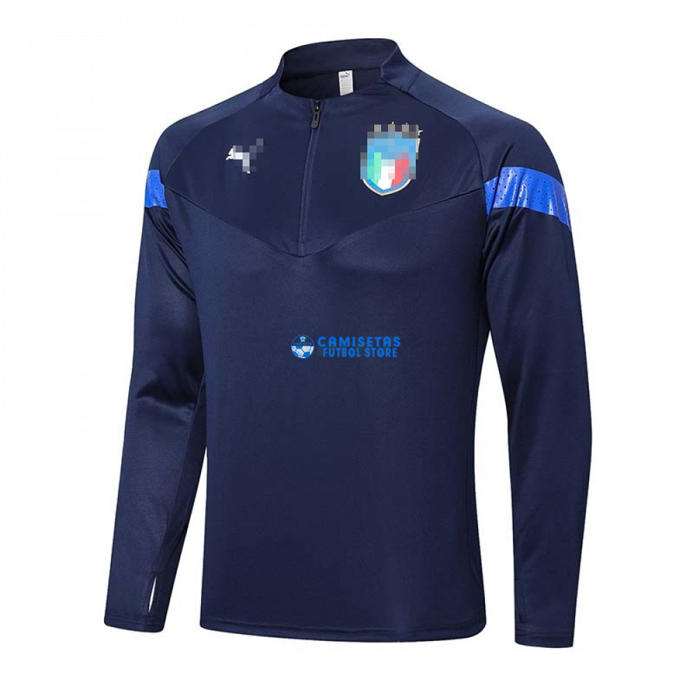 Sudadera De Entrenamiento Italia 2022 Azul Real