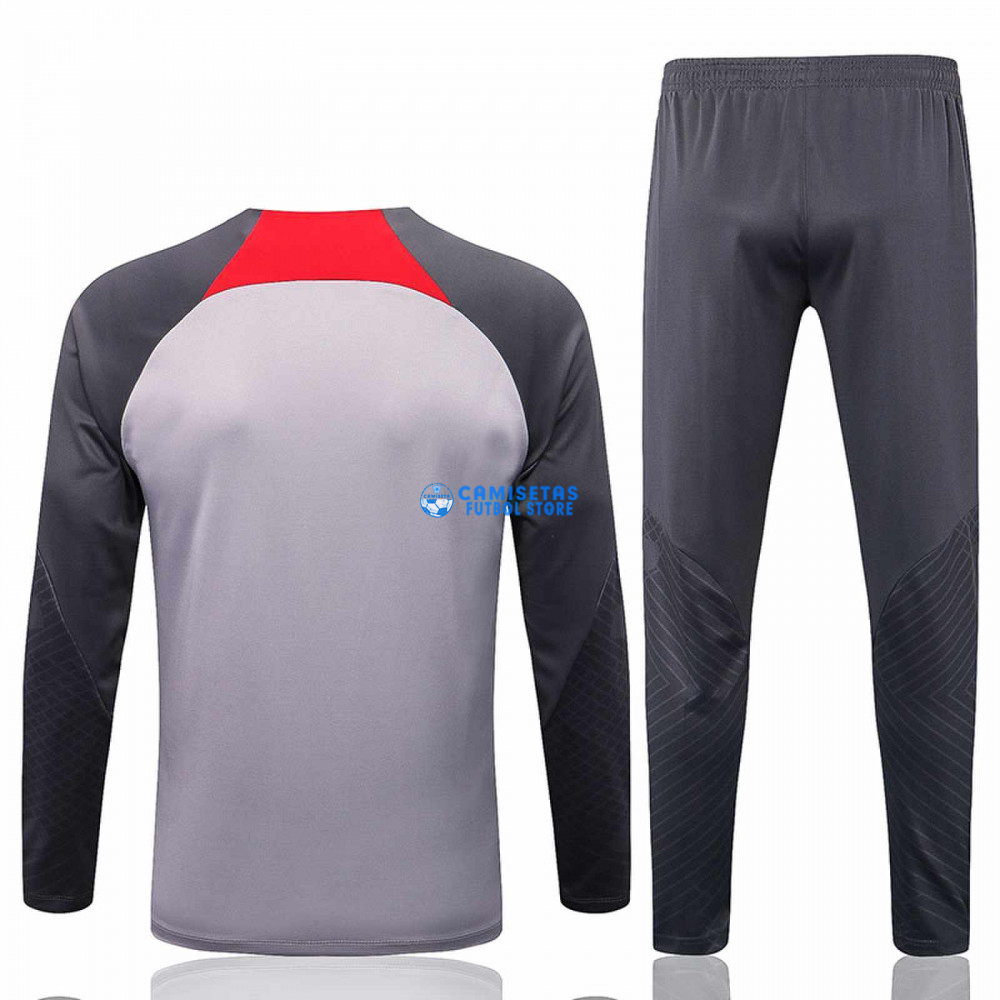 Sudadera De Entrenamiento Liverpool 2022/2023 Kit Gris - Imagen 2