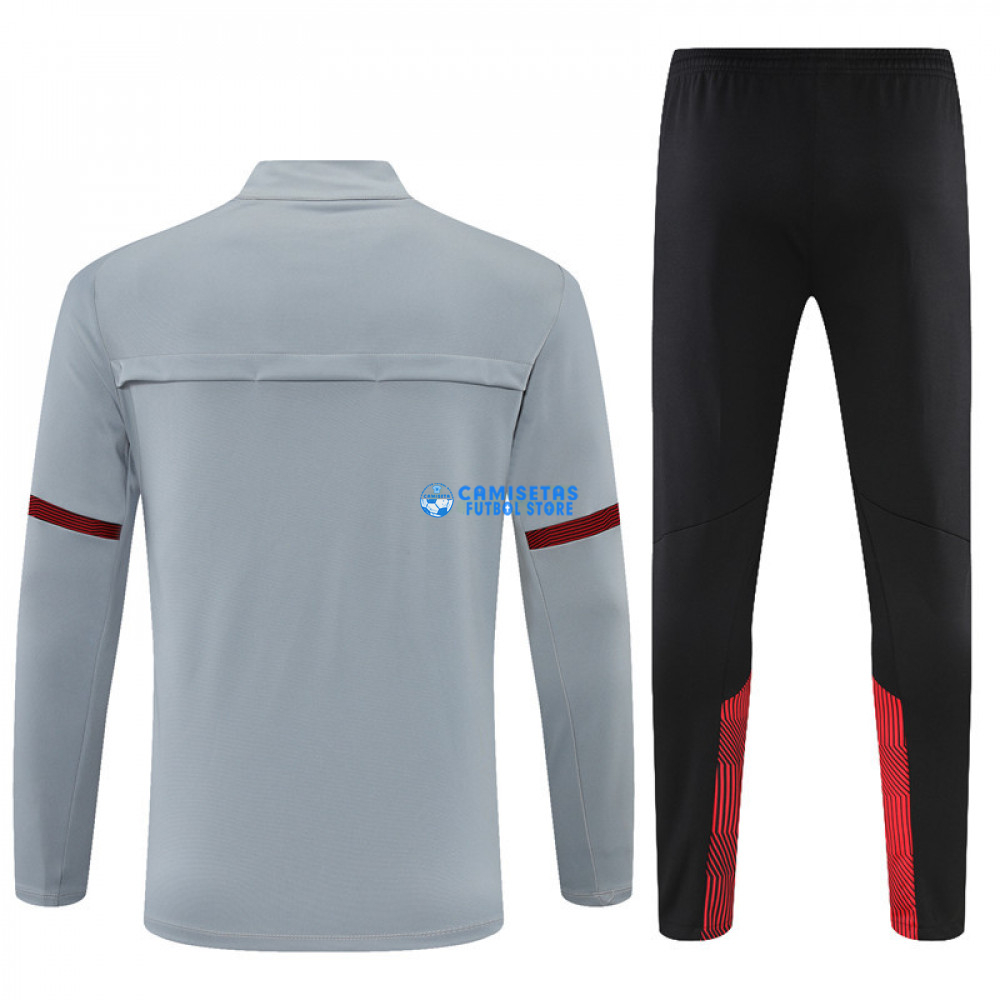Sudadera De Entrenamiento Manchester City 2021/2022 Gris - Imagen 3