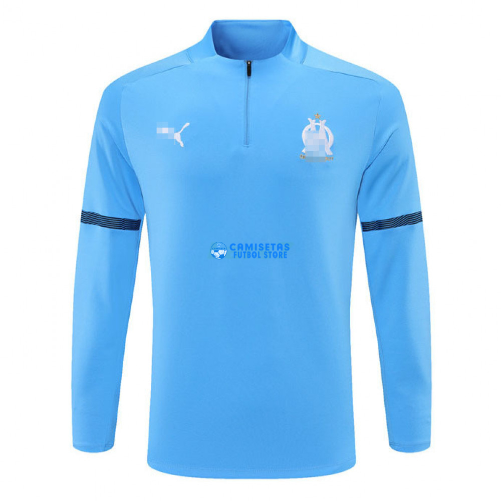 Sudadera De Entrenamiento Olympique Marsella 2021/2022 Azul