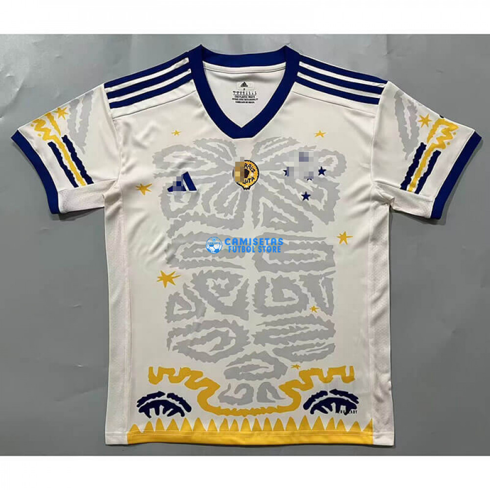 Camiseta Cruzeiro 2023/2024 Especial Edición Beige - Imagen 2