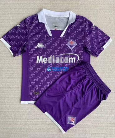Camiseta Fiorentina 1ª Equipación 2023/2024 Niño Kit