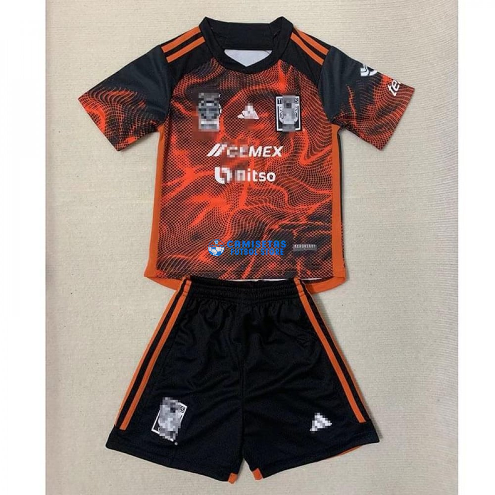 Camiseta Tigres UANL 3ª Equipación 2023/2024 Niño Kit