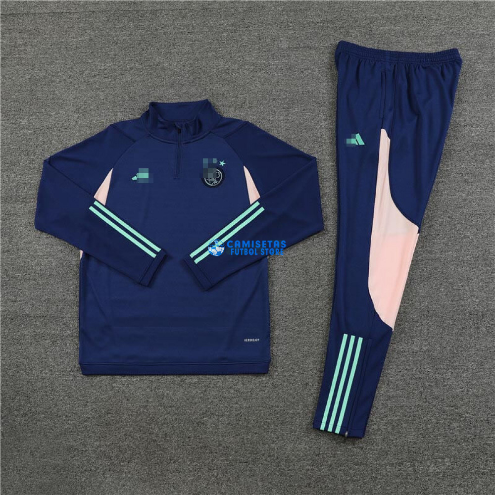 Sudadera de Entrenamiento Ajax de Ámsterdam 2023/2024 Kit Azul Oscuro - Imagen 3