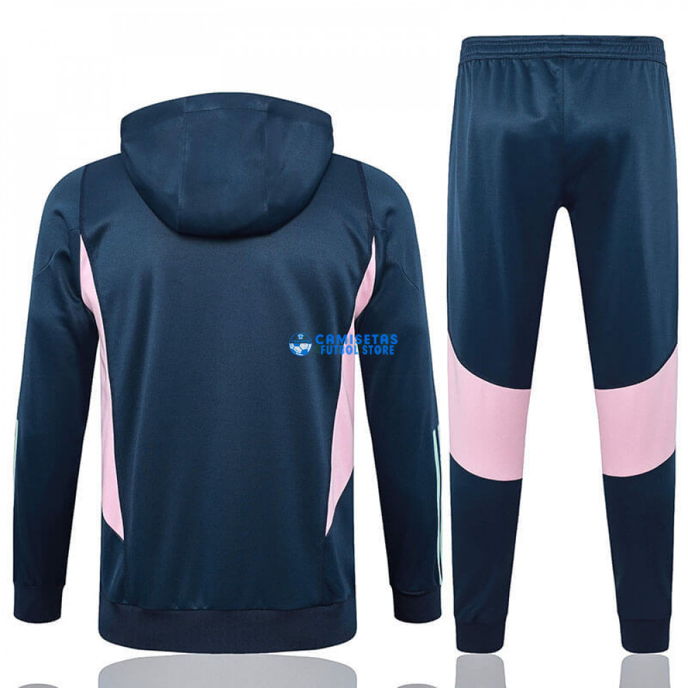 Sudadera de Entrenamiento Ajax de Ámsterdam 2023/2024 Con Capucha Kit Azul Marino - Imagen 2