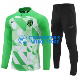 Sudadera de Entrenamiento Atlético de Madrid 2024/2025 Kit Verde/Blanco