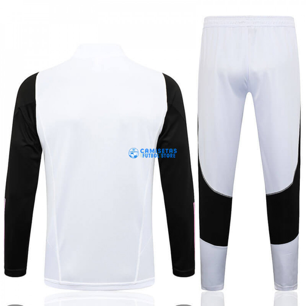 Sudadera de Entrenamiento Juventus 2023/2024 Kit Blanco/Negro - Imagen 2