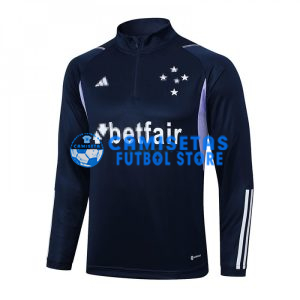 Sudadera De Entrenamiento Cruzeiro 2023/2024 Azul Marino