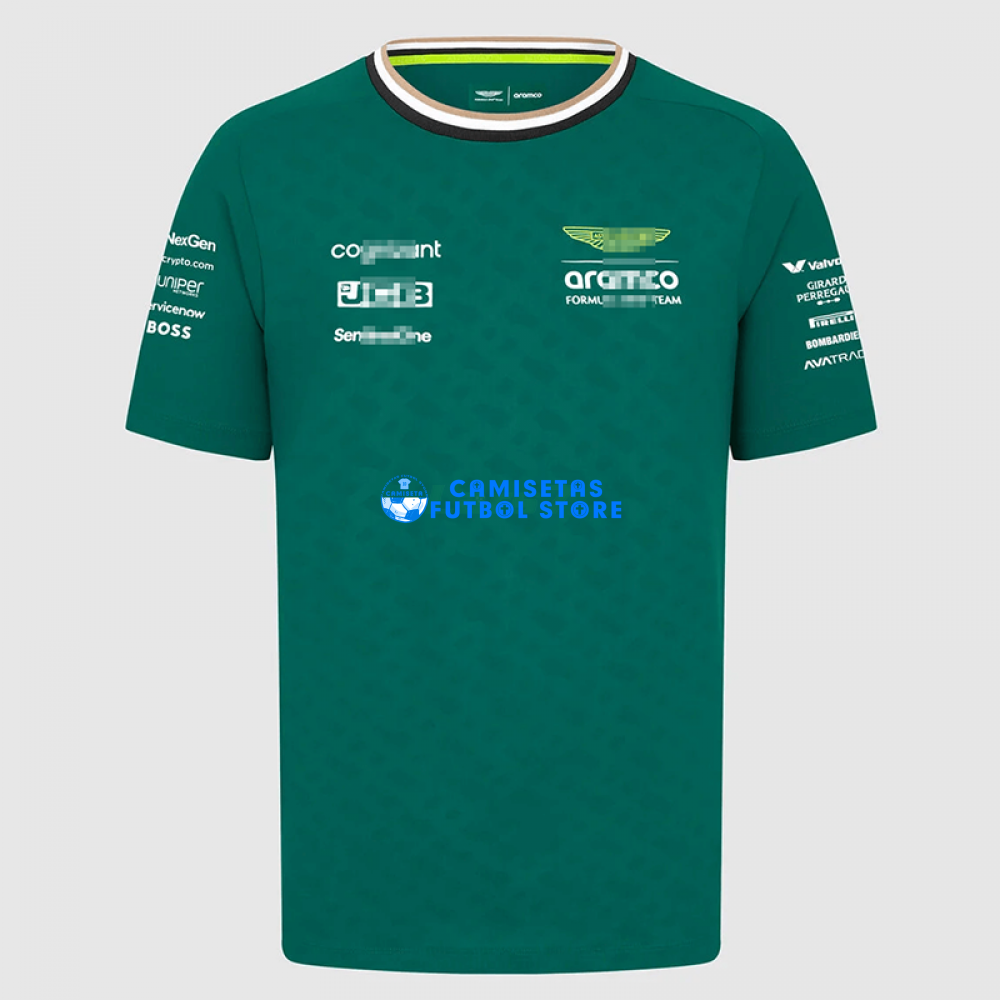 Camiseta Aston Martin Aramco Cognizant F1 2024 Verde