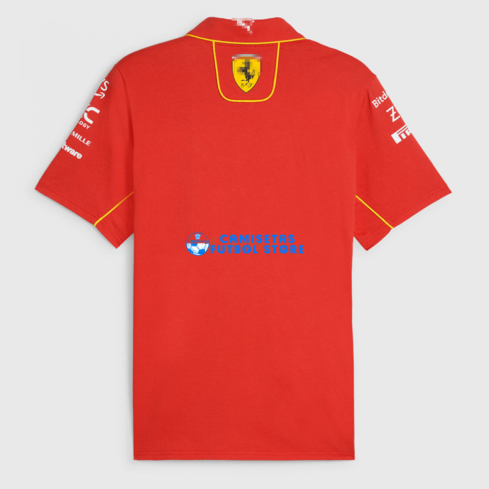 Polo Scuderia Ferrari F1 2024 Rojo - Imagen 2