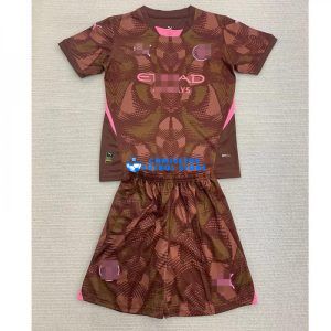 Camiseta De Portero Manchester United 2024/2025 Niño Kit Marrón