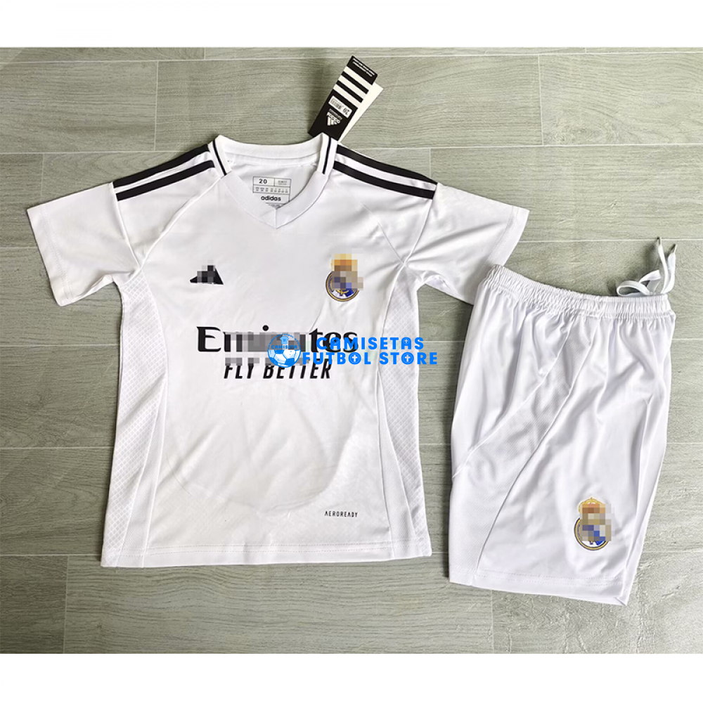 Camiseta Real Madrid 1ª Equipación 2024/2025 Niño Kit - Imagen 2