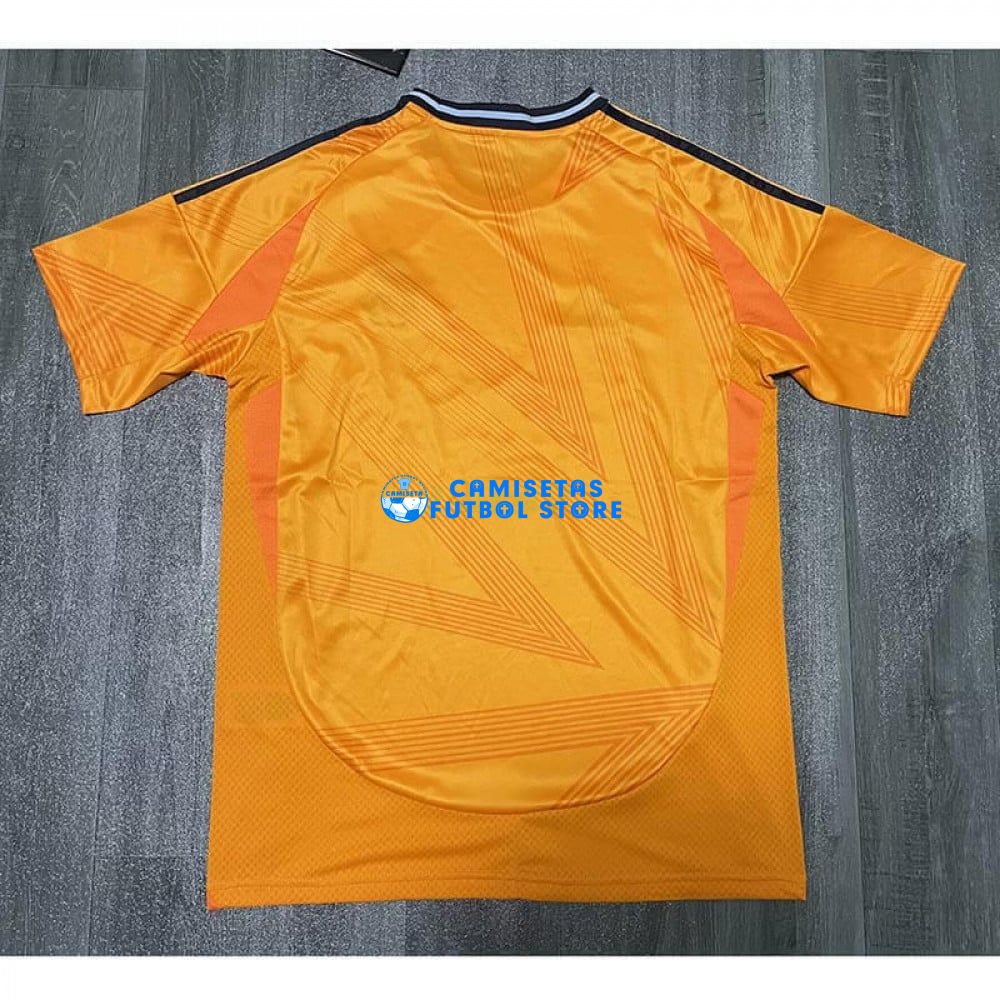 Camiseta Real Madrid 2024/2025 Naranja/Negro - Imagen 2