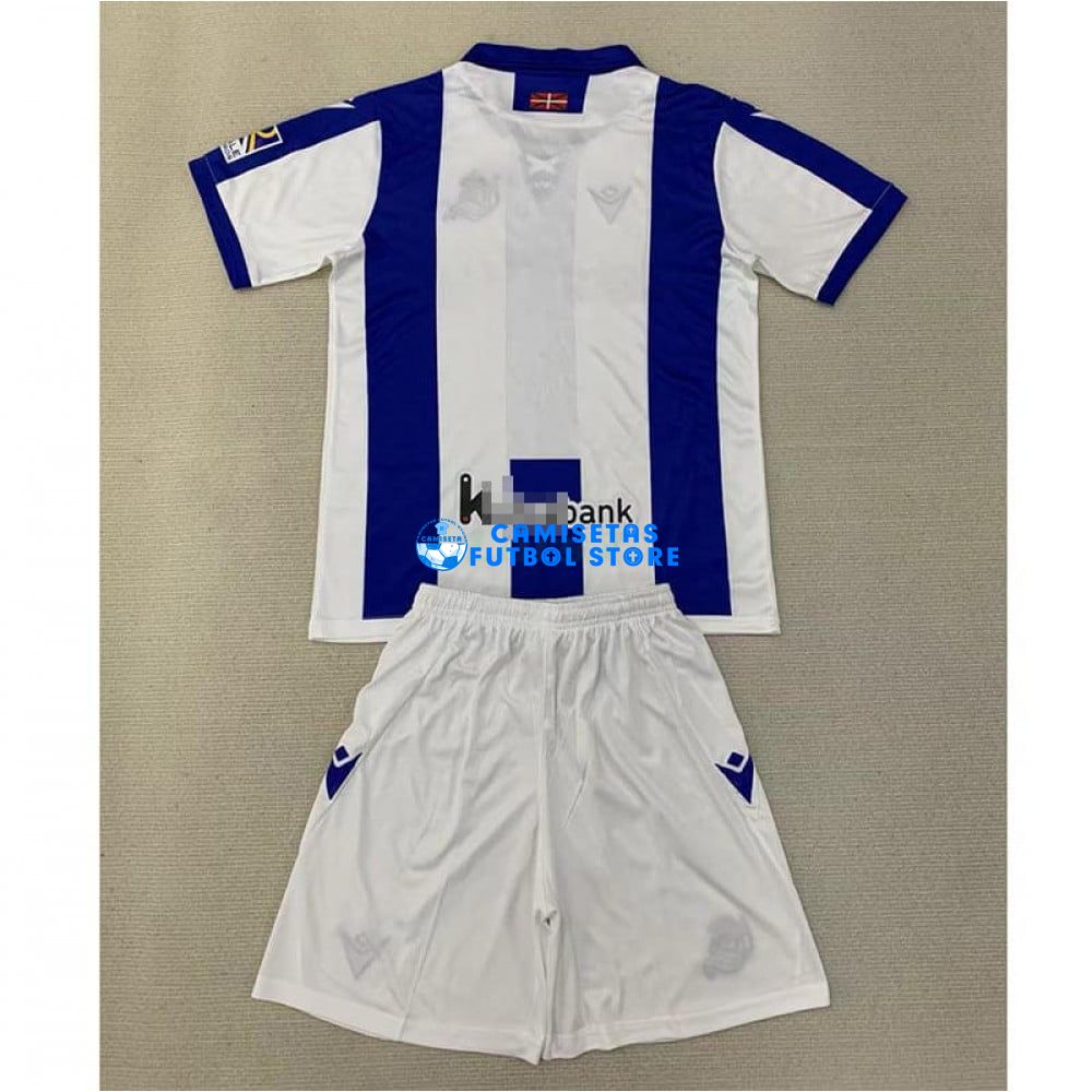 Camiseta Real Sociedad 1ª Equipación 2024/2025 Niño Kit - Imagen 2