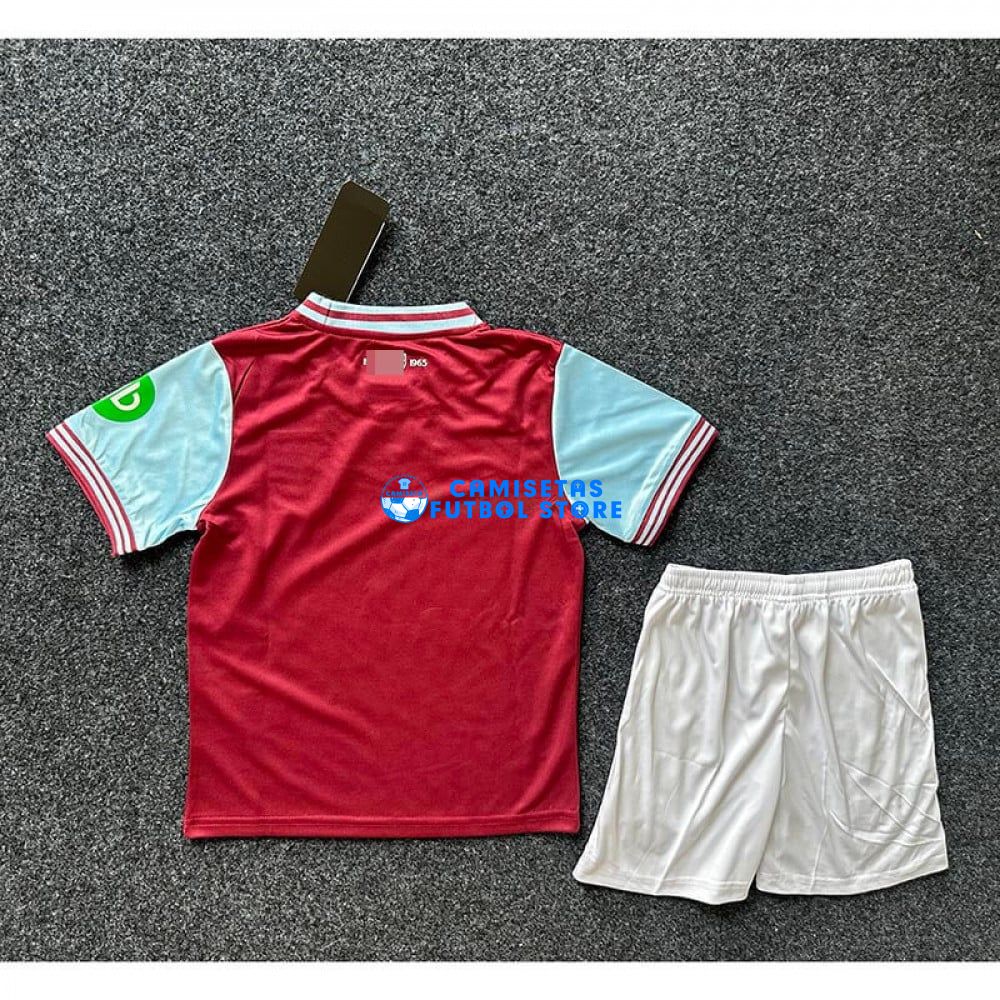 Camiseta West Ham United 1ª Equipación 2024/2025 Niño Kit - Imagen 3