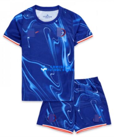 Camiseta Chelsea 1ª Equipación 2024/2025 Niño Kit