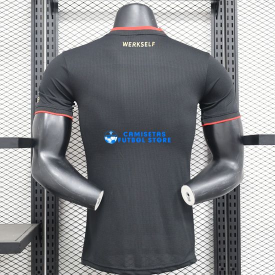 Camiseta Leverkusen 2024/2025 Especial Edición Negro (EDICIÓN JUGADOR) - Imagen 6