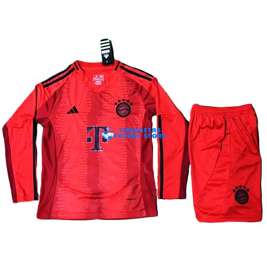 Bayern Munich Manga larga Camiseta de la 1ª equipación 2024/2025 Niños