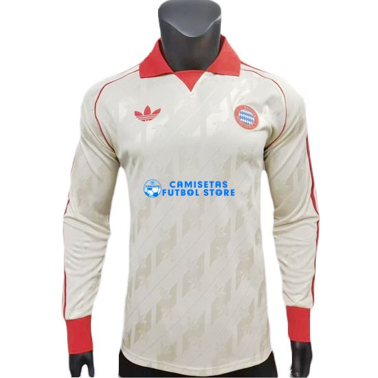 Bayern Munich Manga larga Camiseta de la retro equipación 2024/2025