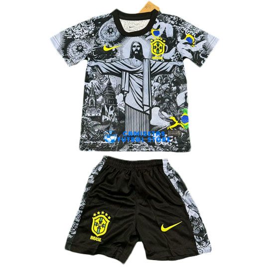Brasil Camiseta de la Jesús equipación 2024/2025 Niños