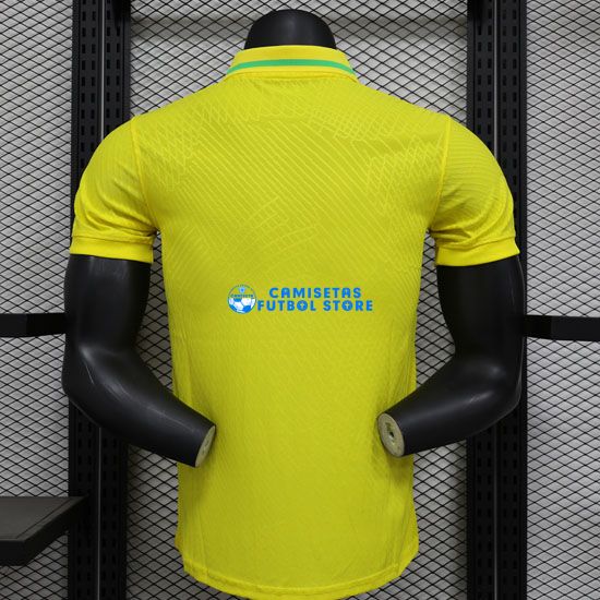 Camisetas Brasil Amarillo Equipación 2024/2025 (EDICIÓN JUGADOR) POLO - Imagen 3