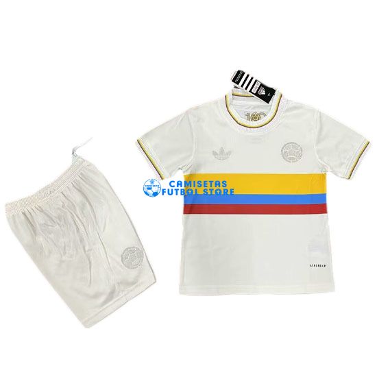 Colombia 2024/2025 Camiseta de la 100th equipación Niños
