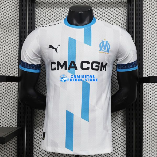 Olympique de Marsella 2024-2025 bds esports CAMISETA DE FUTBOL VERSIÓN JUGADOR