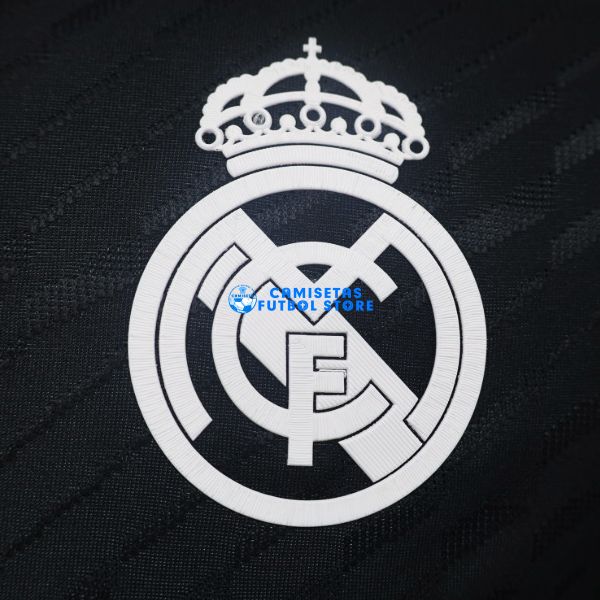 Camiseta Real Madrid Y-3 Negro Equipación 2024/2025 (EDICIÓN JUGADOR) - Imagen 2