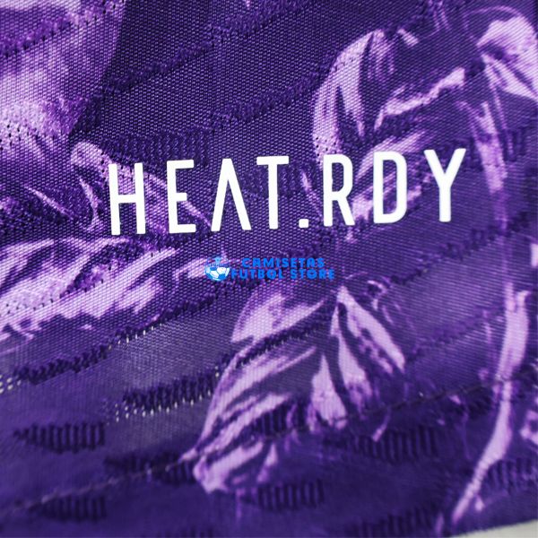 Camiseta Real Madrid Y-3 Púrpura Equipación 2024/2025 (EDICIÓN JUGADOR) - Imagen 4