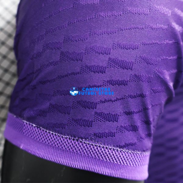 Camiseta Real Madrid Y-3 Púrpura Equipación 2024/2025 (EDICIÓN JUGADOR) - Imagen 5