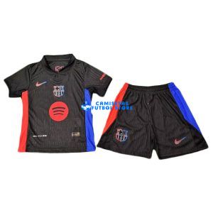 Barcelona 2024/25 Camiseta de la 2ª equipación VERSIÓN JUGADOR Niños