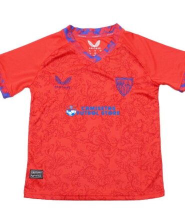 Sevilla 2024/2025 Camiseta de la 2ª equipación Niños