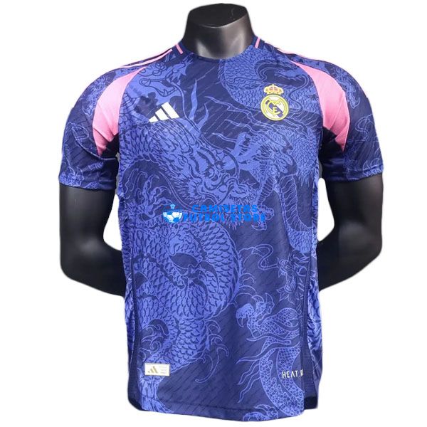 Real Madrid 24-25 CAMISETA blue Especial dragon VERSIÓN JUGADOR