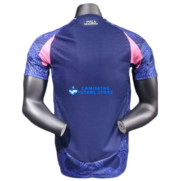 Camiseta Real Madrid Azul Dragon Equipación 2024/2025 (EDICIÓN JUGADOR) - Imagen 2
