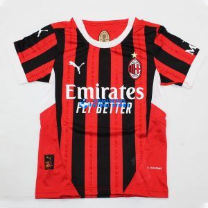 AC Milan 24/25 Camiseta de la 1ª equipación VERSIÓN JUGADOR Niños