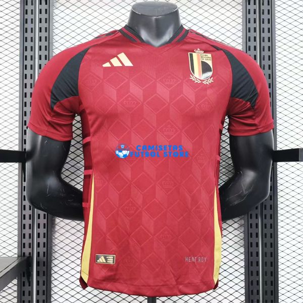 Camisetas de la 1ª Equipacion 2024/2025 Bélgica VERSIÓN JUGADOR