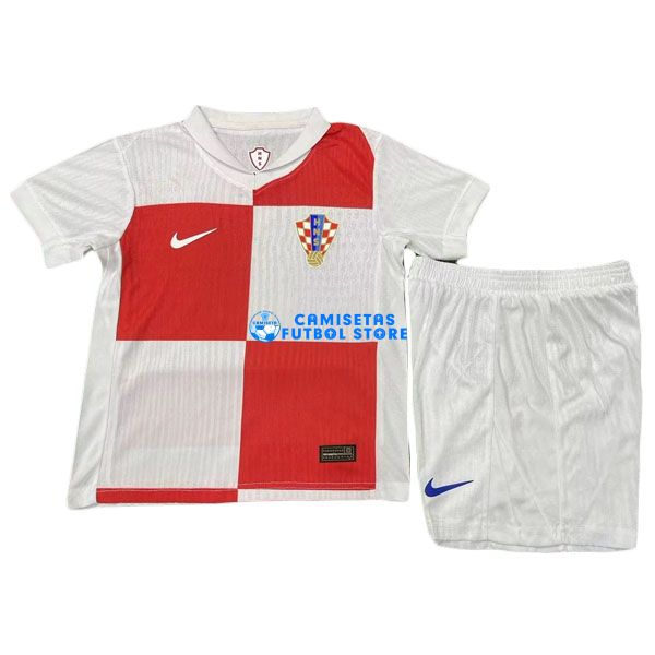 Croacia 2024/2025 Camiseta de la 1ª equipación VERSIÓN JUGADOR Niños