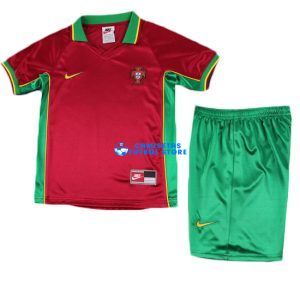 Portugal 1998/1999 Camiseta de la 1ª equipación Niños