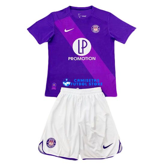 Toulouse FC 2024/2025 Camiseta de la 1ª equipación Niños