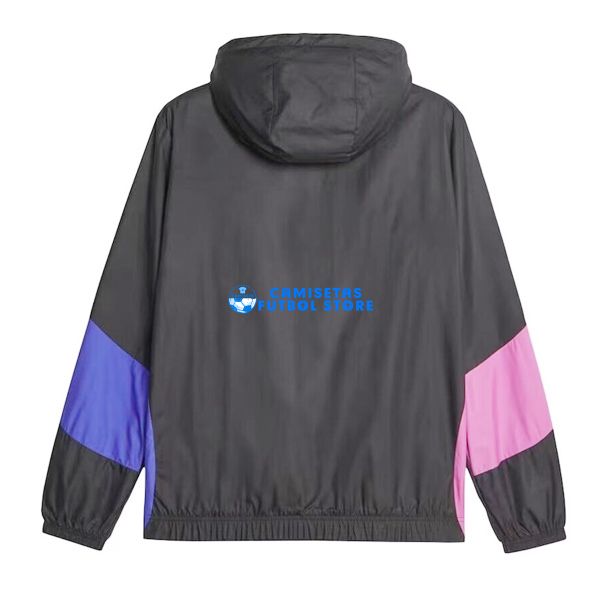 Chaqueta Olympique de Marsella 2024-2025 Negro - Imagen 2