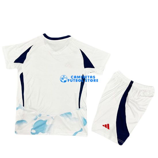 Camisetas Costa Rica 2ª Equipación 2024/2025 Niño Kit - Imagen 2