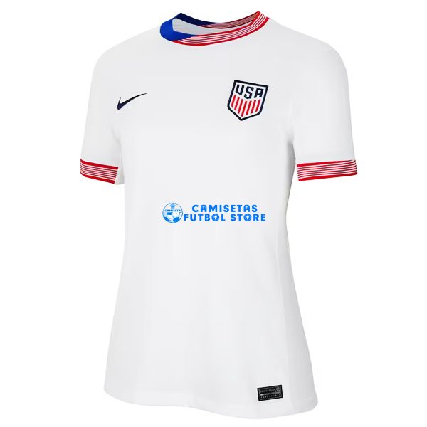 Camiseta De Fútbol la 1ª Estados Unidos 2024-2025 Mujer