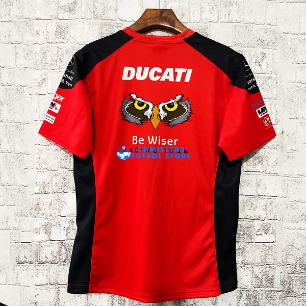 Ducati CAMISETA cuello redondo rojo 24-25 - Imagen 2