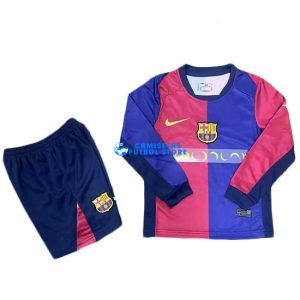 FC Barcelona Manga larga de la 1ª equipación 2024/2025 Niños 3