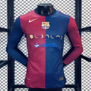FC Barcelona Manga larga de la 1ª equipación 2024/2025 VERSIÓN JUGADOR coldplay